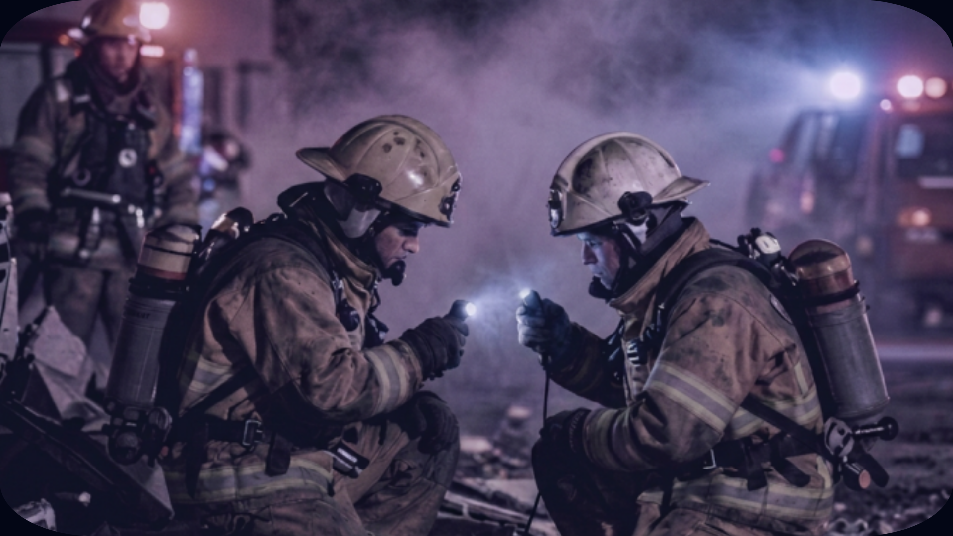 Firefighter using BCI to control rescue drone in dangerous environment